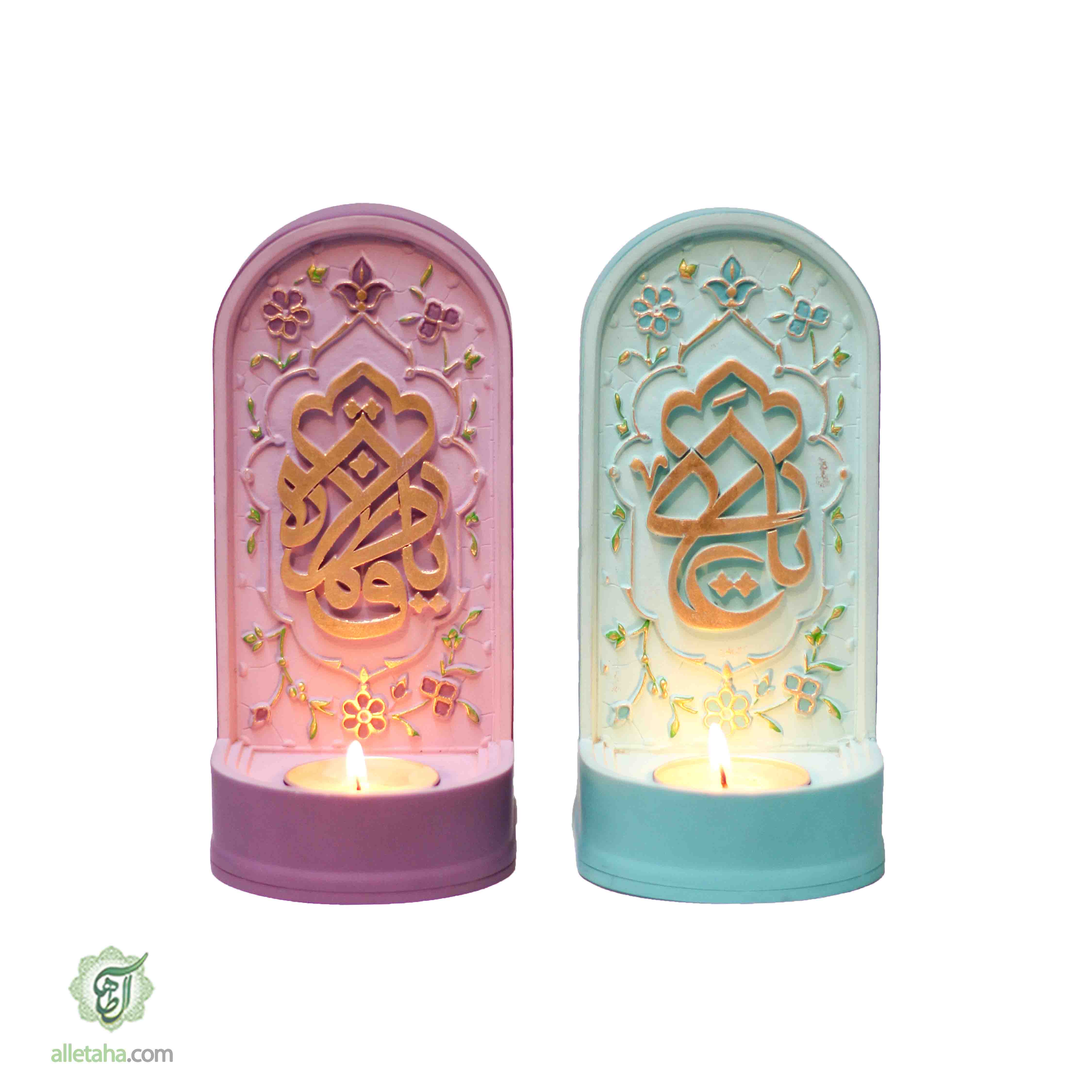 شمعدان دیواری یا علی و یا فاطمه کد 1193