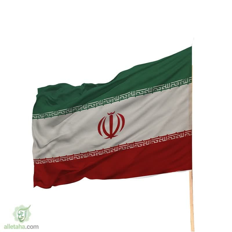 پرچم ساتن ایران 70*120