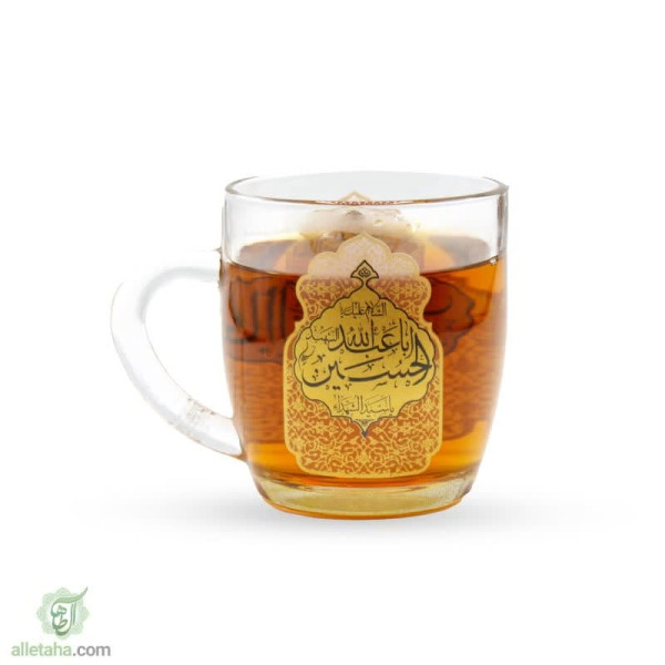 دسکتاپ ماگ گل ضریح شفاف امام حسین و حضرت ابالفضل (ع)