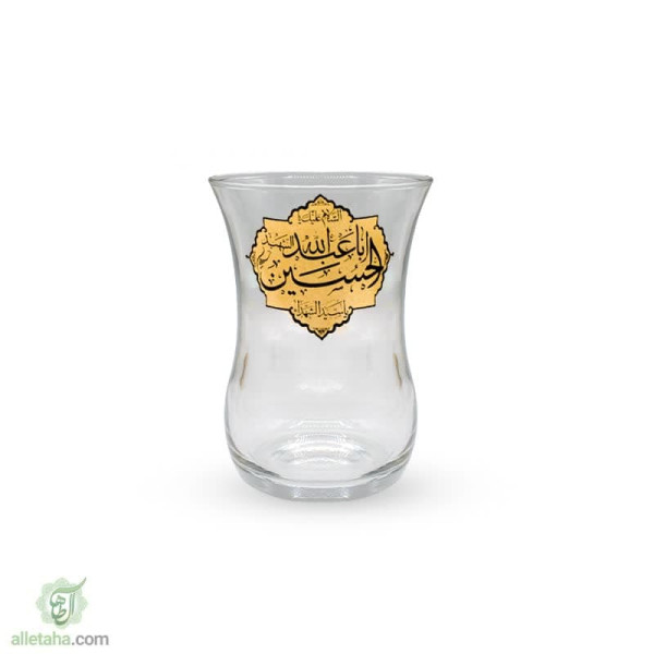 دسکتاپ ست استکان کمر باریک بدون دسته یا اباعبدالله
